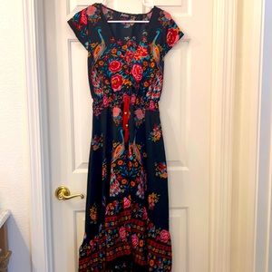 High low floral dress, never worn